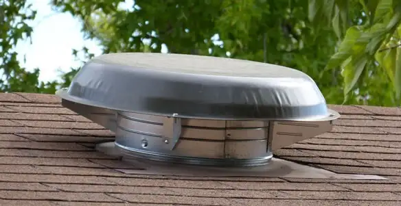 attic fan installation services with low-profile roof ventilation unit in Raleigh, NC