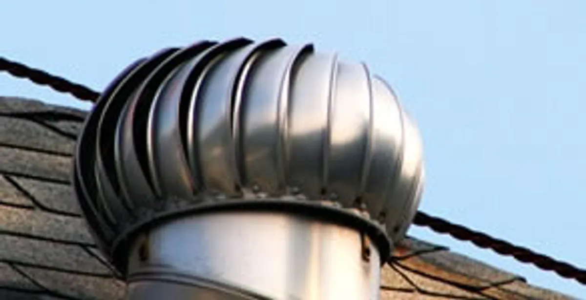 attic fan installation services with professionally installed roof ventilation unit in Raleigh, NC