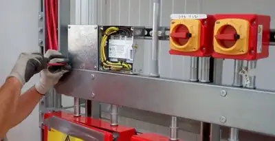fire alarm installation service with certified electricians wiring fire alarm control equipment in Raleigh, NC