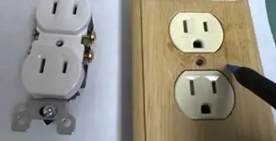 gfc outlets service showing professional installation of ground fault circuit interrupter outlets in Raleigh, NC