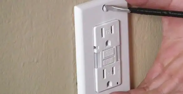 gfc outlets service securing and mounting ground fault circuit interrupter outlet by certified electricians in Raleigh, NC