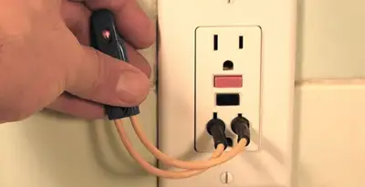 gfci circuits service testing ground fault circuit interrupter outlet to ensure electrical protection in Raleigh, NC