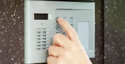 intercom system for home installation services with indoor access control keypad in Raleigh, NC