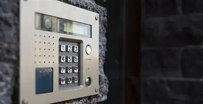 intercom system for home installation services with secure entry communication panel in Raleigh, NC