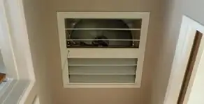 whole house fan installation services with ceiling-mounted ventilation system in Raleigh, NC